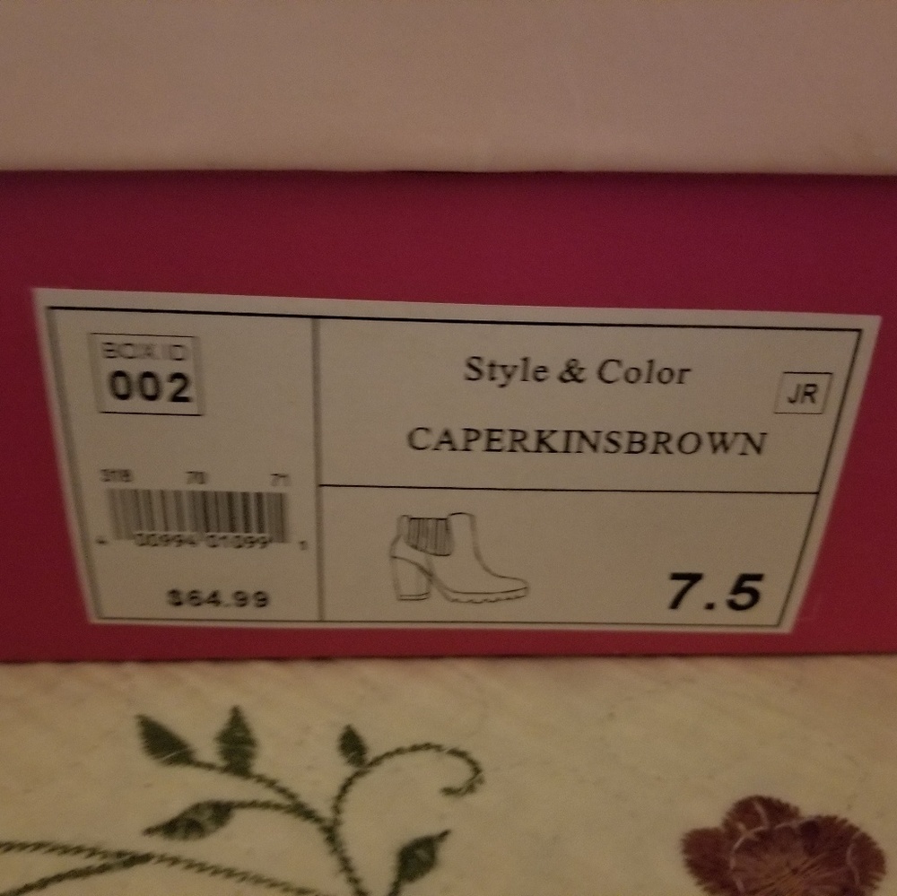 Brown ankle boots. Cute and comfortable - Picture 5 of 5